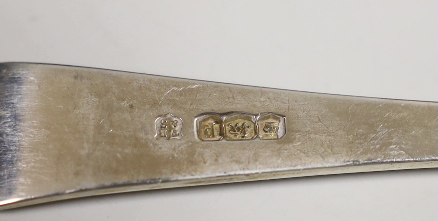 A cased set of six pairs of small silver fish eaters and three small pairs of servers, Thomas Bradbury & Sons, Sheffield, 1933